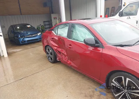 2022 Nissan Sentra Sr Xtronic Cvt из США, поврежденный, VIN 3N1AB8DV7NY284097